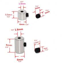 10Pcs Brooch Pin Safe Keepers Pin Locks Pin Backs Clasp Locking Pin Keeper Backs Locking Pin Backs With Wrench Tools - Multicolor - View 2