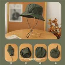 1pc Multicolor Unisex Summer Travel Sun Hat With Neck Flap, Outdoor Portable Climbing Hat, Breathable Quick-Drying Sun Shade Cap, Water-Repellent & UV-Resistant, Easy-To-Store Bucket Hat