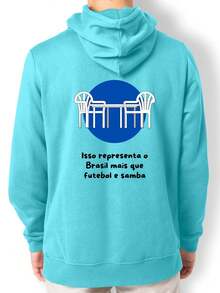 Men Sweatshirts - 淺藍色 - 查看 2