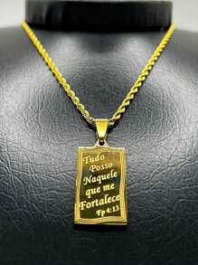 Men Pendant Necklaces - Vàng - Xem 1