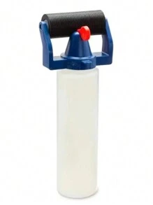 1pc New Portable Glue Roller Bottle With Even Glue Application And Glue Roller - Blue and White - View 6