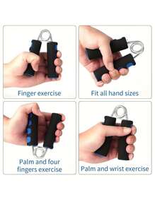 New Grip Enhancer For Hand And Finger Strength Training, Unisex, For Exercising Hand Strength - Multicolor - View 5