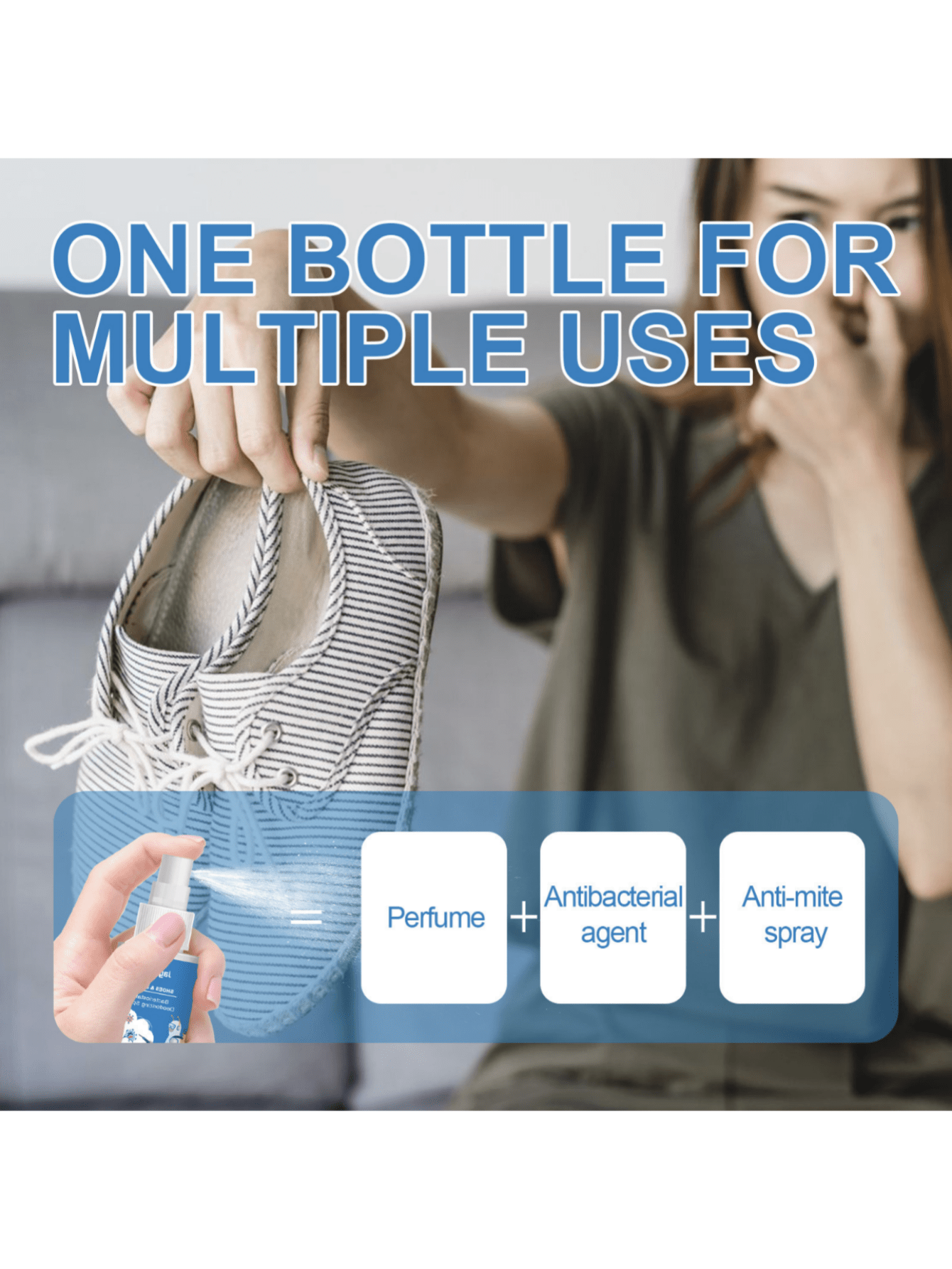 Jaysuing Shoe And Sock Deodorant Spray, Sneaker And Sport Shoe Odor