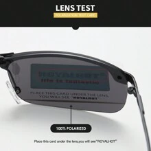 RoyalHot Unisex Polarized Classic Metal Oval Border Fashion Glasses Driving Fashion Glasses Beach Accessories Glasses Shades For Summer Beach Vacation,Outdoor,Travel