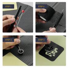 DMTATTOO Conjunto de agujas y tinta para tatuaje DIY Hand Poke y Stick con tinta para tatuaje para principiantes de tatuaje práctica de Handpoke - Multicolor - Ver 4