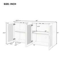 Nestfair Modern Style Sideboard With Superior Storage Spac