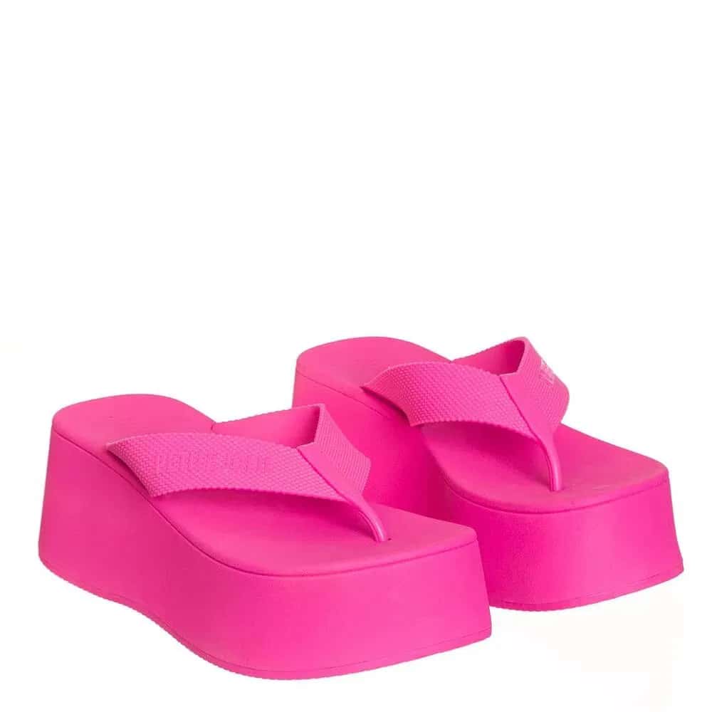 Chinelo Tamanco Feminino Petite Jolie Plus PJ6947 - Pink - Visão 1