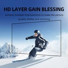 4K HD Anti-Light Screen, Portable And Simple Version, Easy Installation Without Nailing, Suitable For Daytime Home Use, 80-Inch And 100-Inch Portable Multi-Scene Applications For Living Rooms, Offices, Education And Outdoor Activities - 80 Inches - View 5