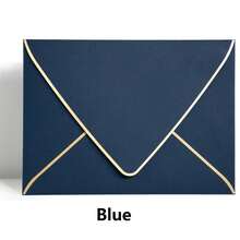 5x7 Envelopes For Invitations With Gold Border 10 Pack Envelopes For Wedding, Invitations, Photos, Birthday, Bridal Shower,Green 5.3x7.28 In - Envelope - View 6