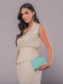 Women Clutches - 薄荷綠 - 查看 2