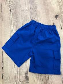 Young Boys Denim Shorts - Blue - View 9