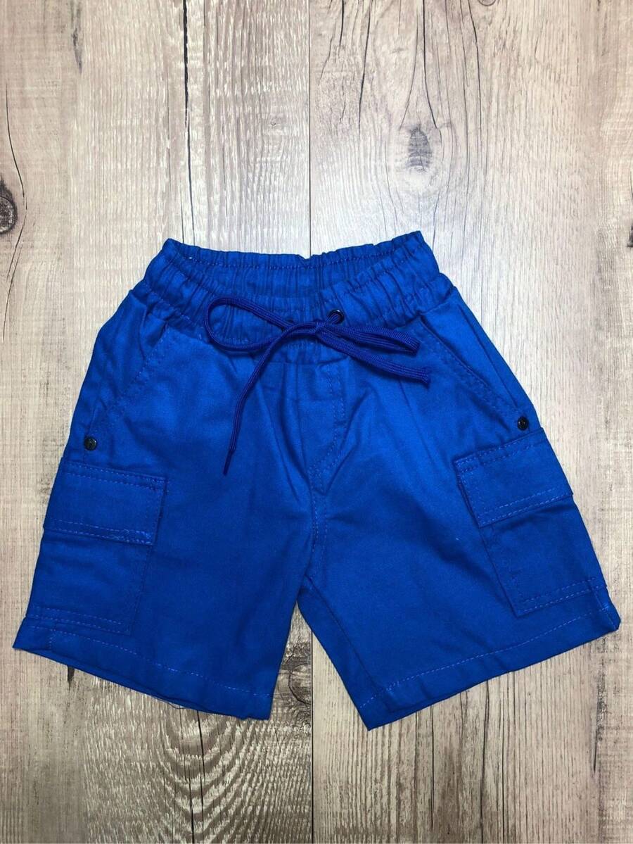 Young Boys Denim Shorts - Blue - View 1