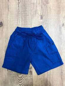 Young Boys Denim Shorts - Blue - View 5