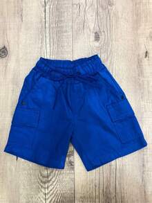 Young Boys Denim Shorts - Blue - View 2