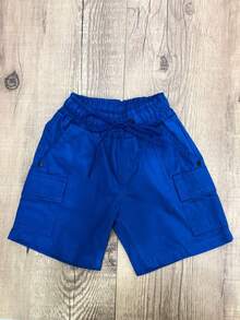 Young Boys Denim Shorts - Blue - View 3