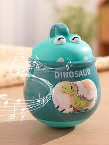 1 pieza Juguetes-guasón de dinosaurio con forma de dinosaurio para bebés y niños pequeños, aleatorio color, patrón, tamaño y embalaje para la educación y formación temprana - Multicolor - Ver 5