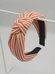 1pc Women Rainbow Stripe Vintage Headband Fashionable Hair Hoop For Holiday And Daily Wear,Hairband,Hair Hoop,Hair Accessories Headbands