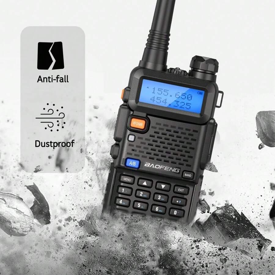 Baofeng Baofeng Walkie Talkie UV-5R 8W Dual Band Two Way Radio VHF UHF ...