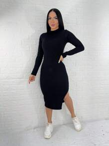 Women Dresses - Black - View 3