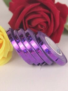 10pcs Mixed Shiny Laser Party Balloon Ribbon & String For Decoration, Birthday, Wedding Party Supplies, Back To School Valentine Day