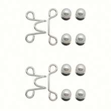 2 Sets Adjustable Jeans Buckle Seamless Pants Waist Clothes Button Nail Free Repeated Removal Artifact Invisible Waist