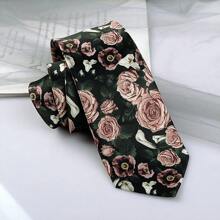 1 Pezzo Cravatta stampata fatta a mano, stile alla moda e di tendenza, adatta per uso quotidiano o per festa - Multicolore - Visualizzare 23