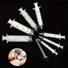 Jeringa para mascotas fácil de usar de 5 piezas para medicamentos líquidos para perros y gatos: dosificación precisa y aplicación cómoda - Multicolor - Ver 9