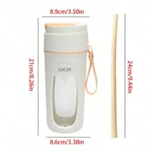 Portable Blender,Sharp 8 Blades,Personal Blender For Shakes And Smoothies,340ML Large Capacity, Mini Blender,Powerful And Equipped With Dual Batteries,Travel Blender,Suitable For Sports/Travel/Home