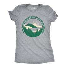 Womens Save The Bees Plant More Trees Calm The Seas T Shirt Funny Earth Day Tee Funny Womens T Shirts Cute Vintage Fashion Casual Ladies T-Shirt Gift - 淺石南灰 - 查看 1