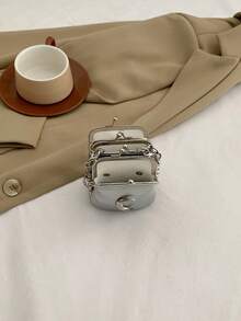 Trang trí mặt trăng Đơn giản, Thanh lịch, Thời trang, Phong cách mới, Nhẹ, Túi đeo vai, Túi đeo chéo, Túi xách, Thích hợp cho trường học, Đi làm, Giải trí, Du lịch, Tiệc tùng, Tụ tập, Tiệc chiêu đãi - Bạc - Xem 8