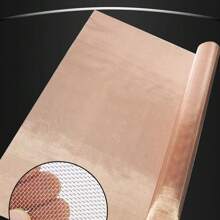 10pcs 5.9x5.9 Inch Copper Wire Mesh 10-200 Mesh Laboratory Filtering Wire Mesh ESD Grounding EMC Signal Shield Copper Mesh - Red - View 4