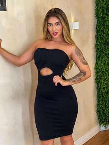 Women Dresses - màu đen - Xem 2