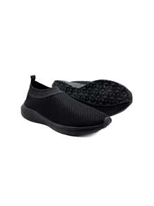 Women Wedge Sneakers - màu đen - Xem 5