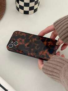 Vintage Rust Brown Amber Color Phone Case Compatible With Apple 17 Pro Max / 17 Air / 16 Pro Max / 16 Pro / 15 Pro Max / 14 Pro Max / 13 Pro / 12