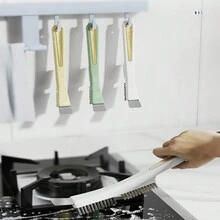 1pc Kitchen Steel Wire Brush Multi-Purpose Stove Cleaning Brush For Gas Stove And Bathroom,Kitchen,Kitchen Items,Cleaning,Cleaning Brush - White - View 6