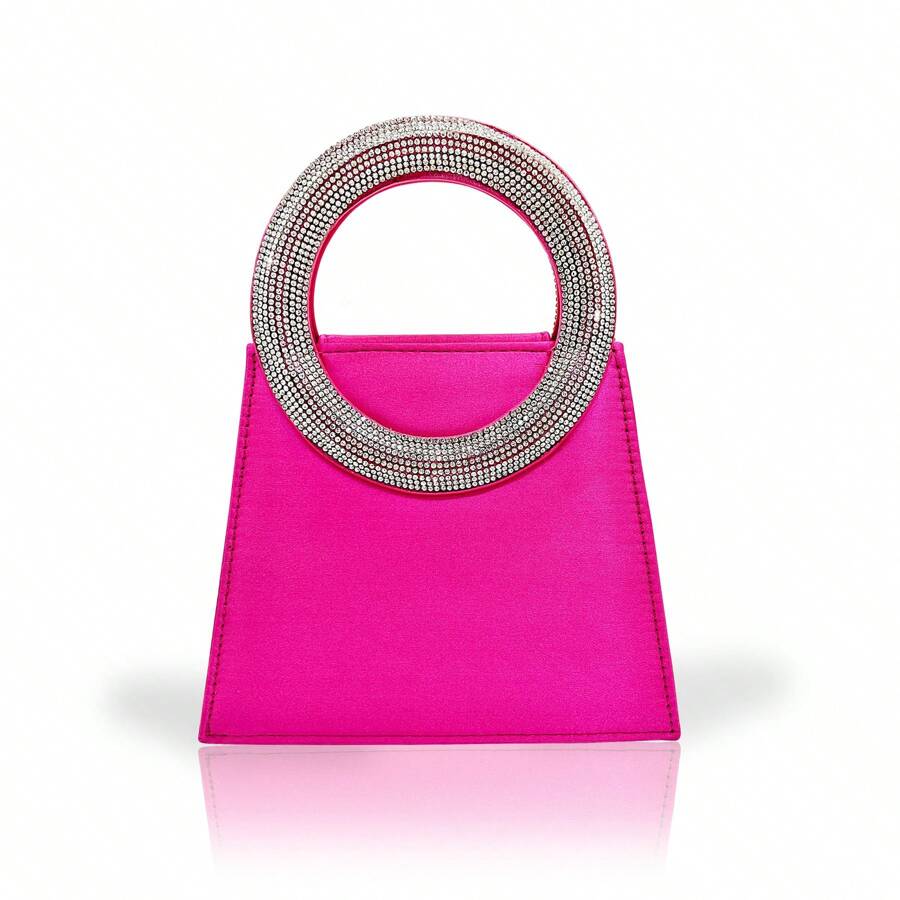 Stain Clutch Bag For Ladies Glitter Bling,Shiny Glamorous,Elegant Women's Silver Evening Bags Sparkling Rhinestone Purse Wallet Bag Party Prom Wedding Dress Bag, Sparkling Full Rhinestone Small Clutch Evening Bag, Crossbody Bag With Chain For Women And Girls Evening Bags For Wedding, Bridesmaids, Party, , Ball, Birthday Gifts Dinner Bag For Party Girl,Woman,For Female Perfect For Party,Wedding,Prom,Dinner/Banquet,For Best Gift For Women