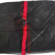 Malla de seguridad de pieza de repuesto de red protectora de trampolín para interiores y exteriores - Negro - Ver 2