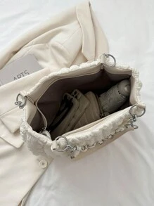 Vintage Stylish Women Bag 2023 New Wide Strap Crossbody Bag Bucket Bag Large Capacity Shoulder Tote Bag, Best Mother's Day Gift Ideas, Mother Day Gifts, Mom Gifts, Mommy's Essentials, Mommy Bag For Going Out