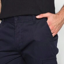 Men Shorts - 藍色 - 查看 2