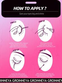 GROINNEYA 10 Pairs Clear Band Lashes Natural Cat Eye Lashes Faux Mink Eyelashes Fluffy Soft Wispy Fake Eyelashes Fried Hair Style Makeup Tools (ZN02)