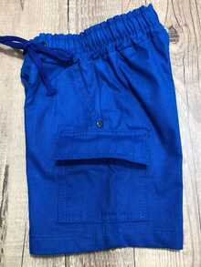 Young Boys Denim Shorts - Blue - View 10
