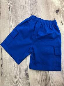 Young Boys Denim Shorts - Blue - View 8