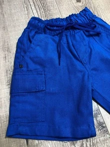 Young Boys Denim Shorts - Blue - View 4