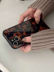 Vintage Rust Brown Amber Color Phone Case Compatible With Apple 17 Pro Max / 17 Air / 16 Pro Max / 16 Pro / 15 Pro Max / 14 Pro Max / 13 Pro / 12