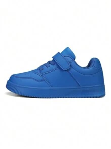 1 Pair Children Sports Shoes Girls Low-Cut Flat Shoes Boys Outdoor Skate Shoes - Royal Blue - View 4