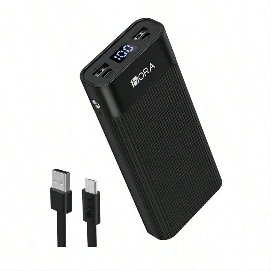 1Hora Bateria Portatil / Power Bank 20000mAh GAR117 - Negro - Ver 1