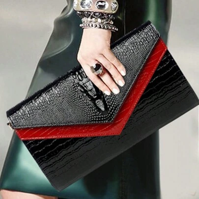 Luxury Leather Clutch Bag, Fashionable And Versatile New Evening Bag, Summer Korean-Style Personalized Handbag