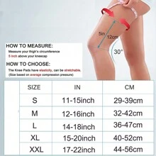 (One) Basketball PRO Protective Gear Sports Honeycomb Anti-Collision Extended Knee And Leg Protection - Black - View 2