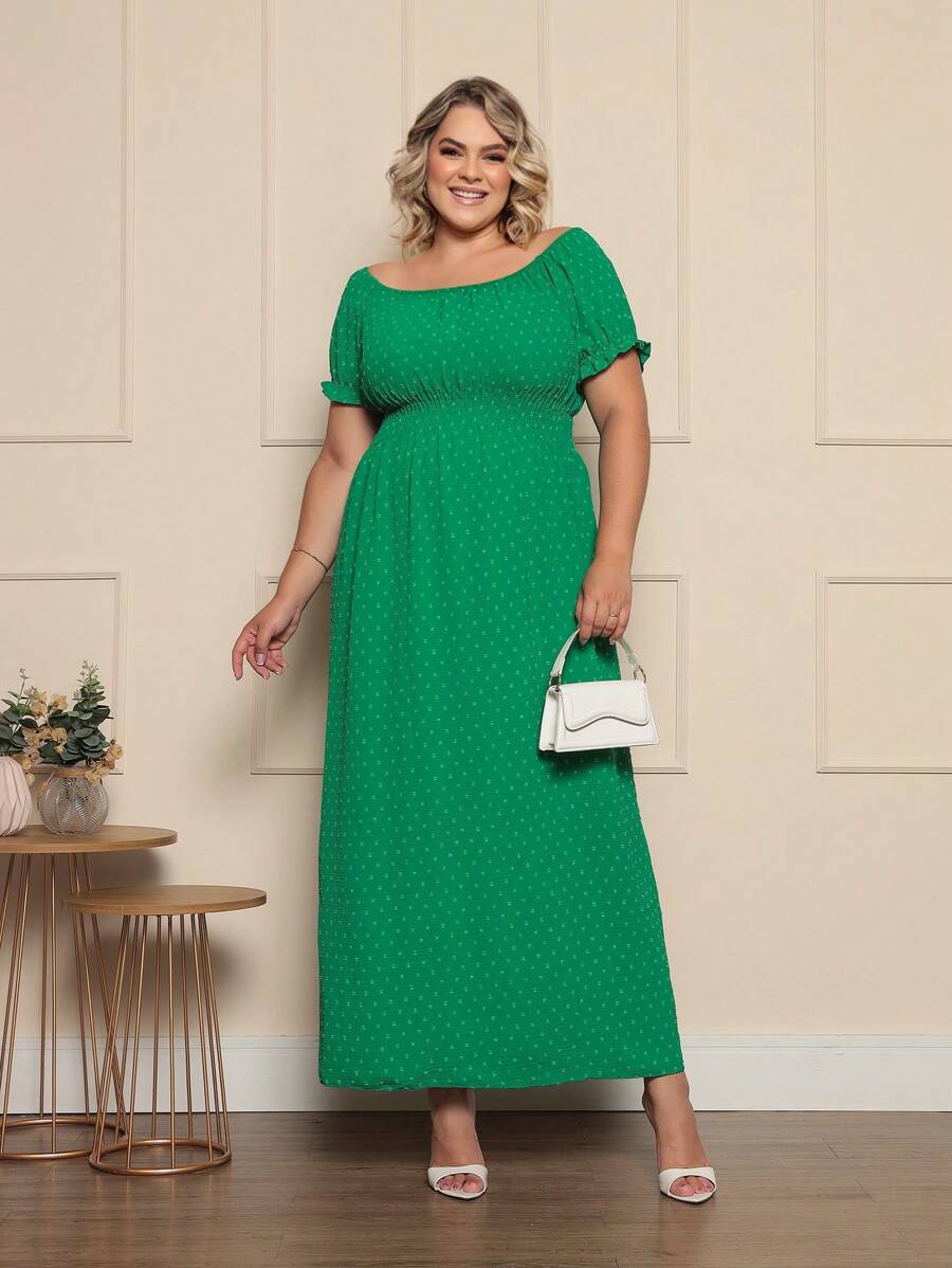 Women Dresses - 綠色 - 查看 1