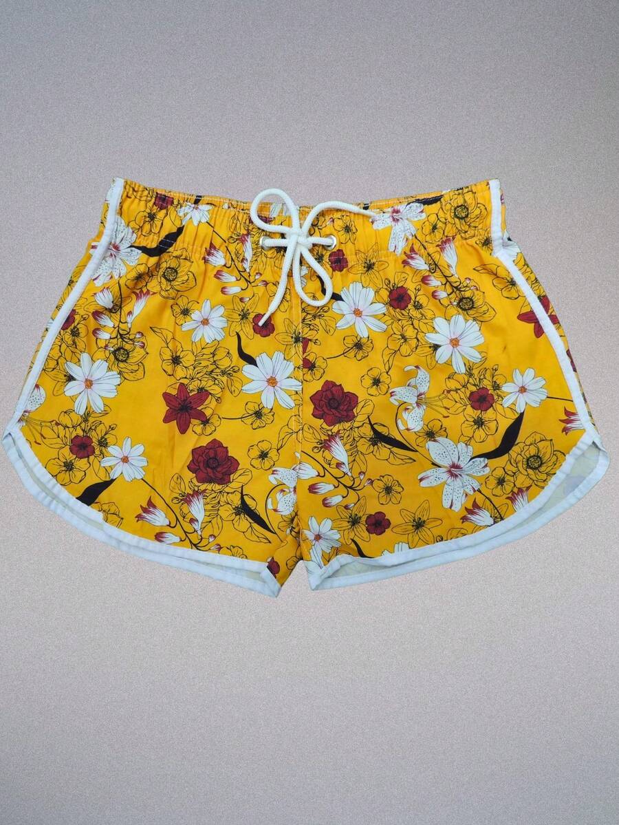 Women Shorts - 白色 - 查看 1